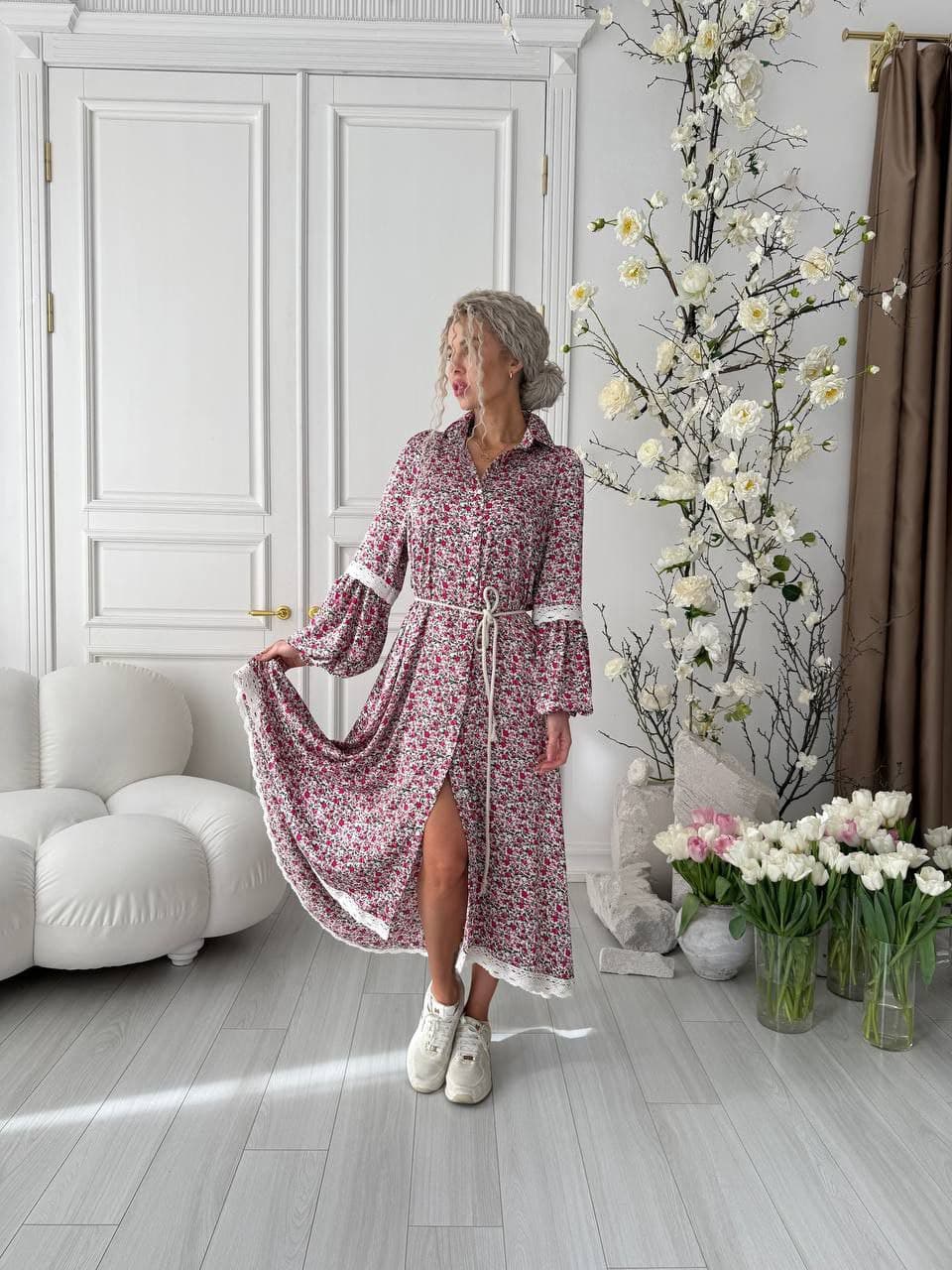 Сукня з квітковим принтом — 3