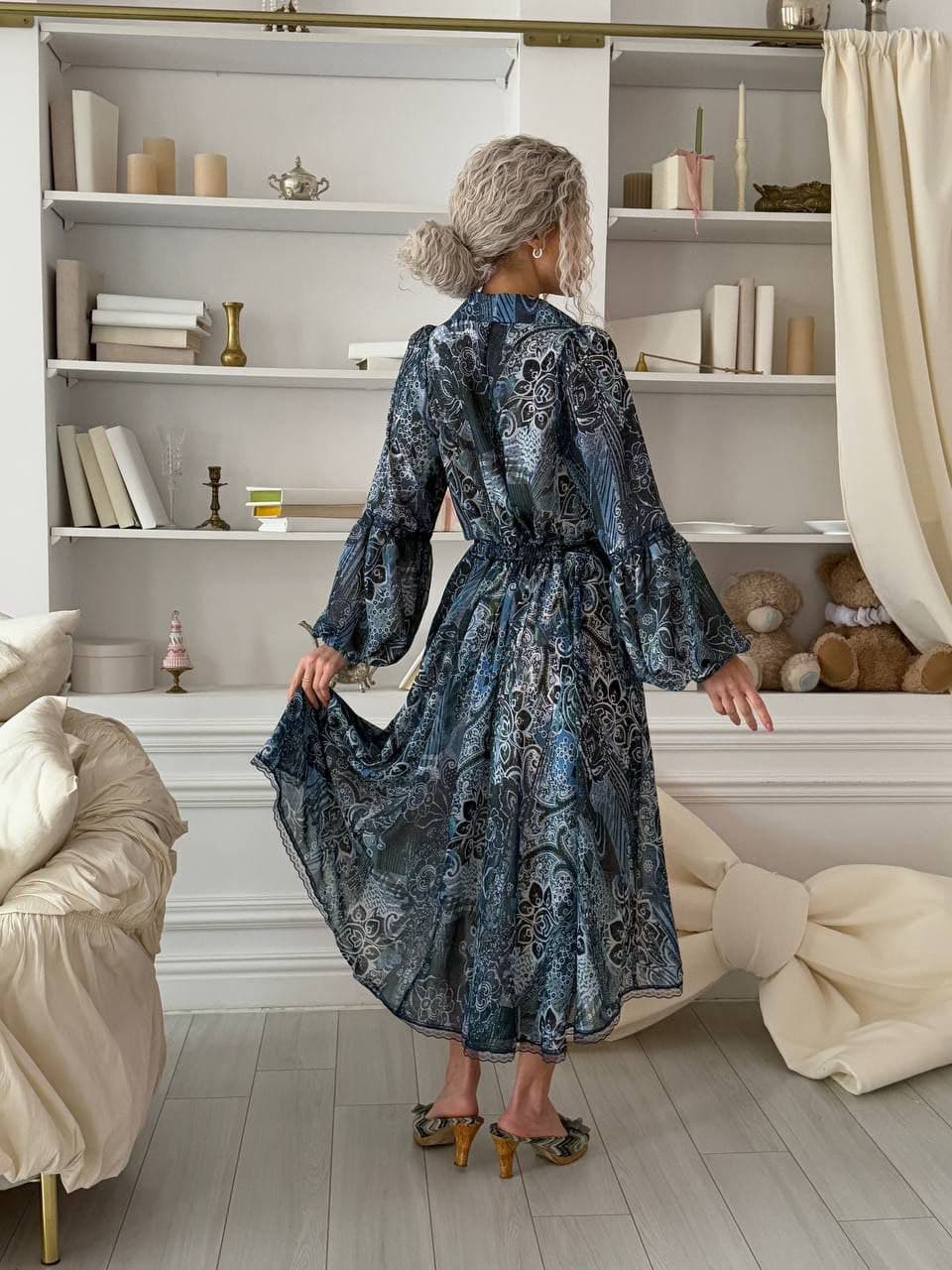 Сукня з квітковим принтом — 1