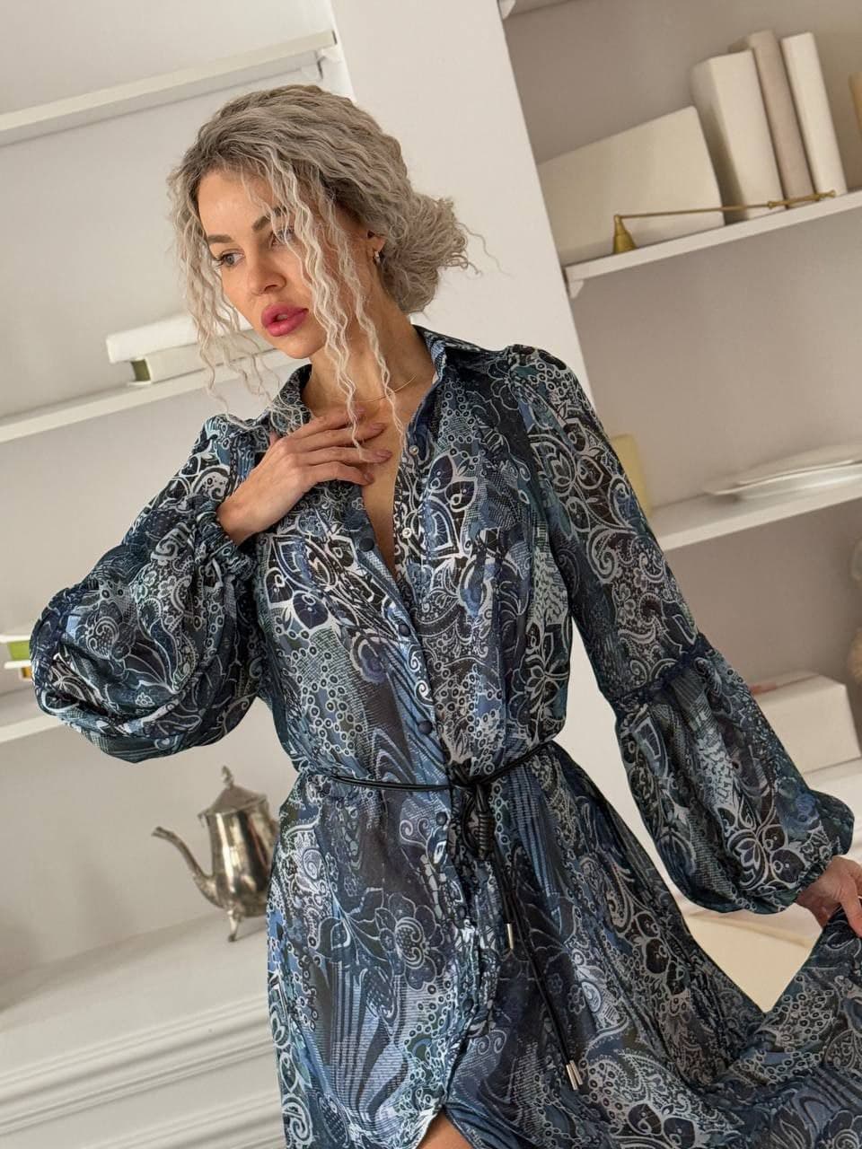 Сукня з квітковим принтом — 2