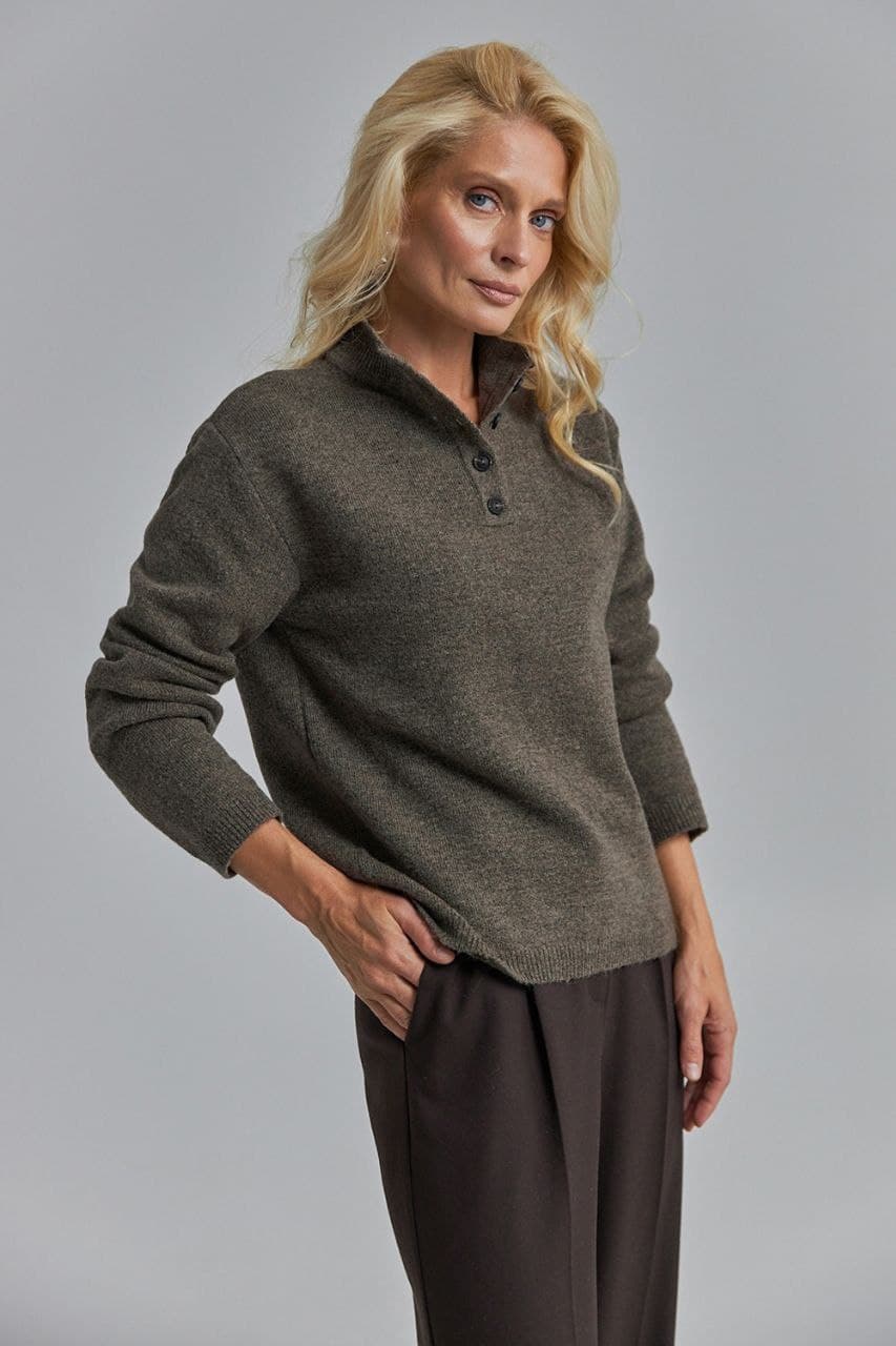 Джемпер на гудзиках — 3