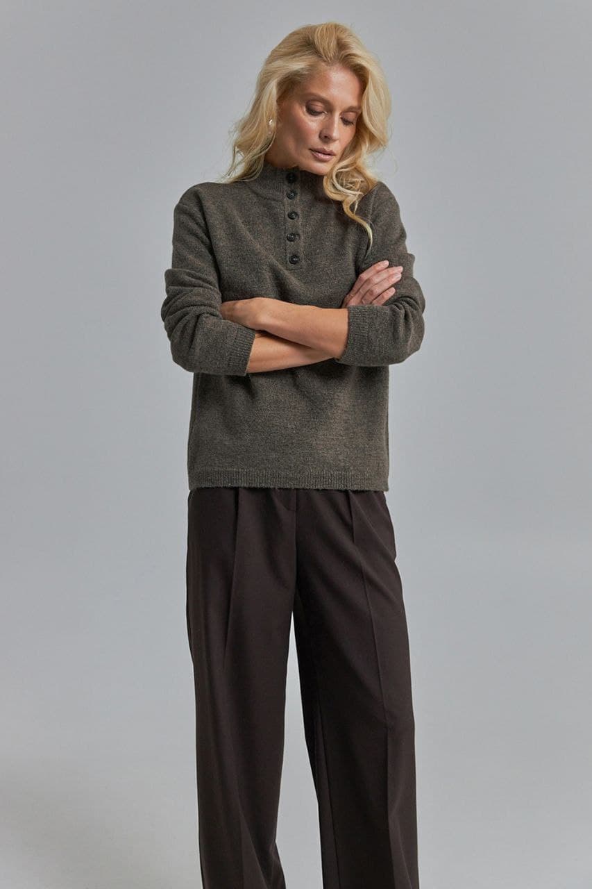 Джемпер на гудзиках — 5