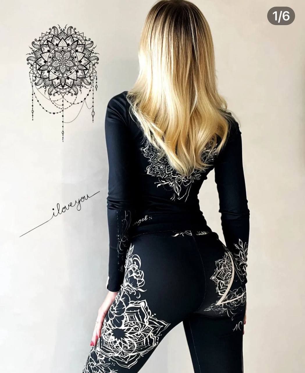 Лонгслів «Мандала» — 1