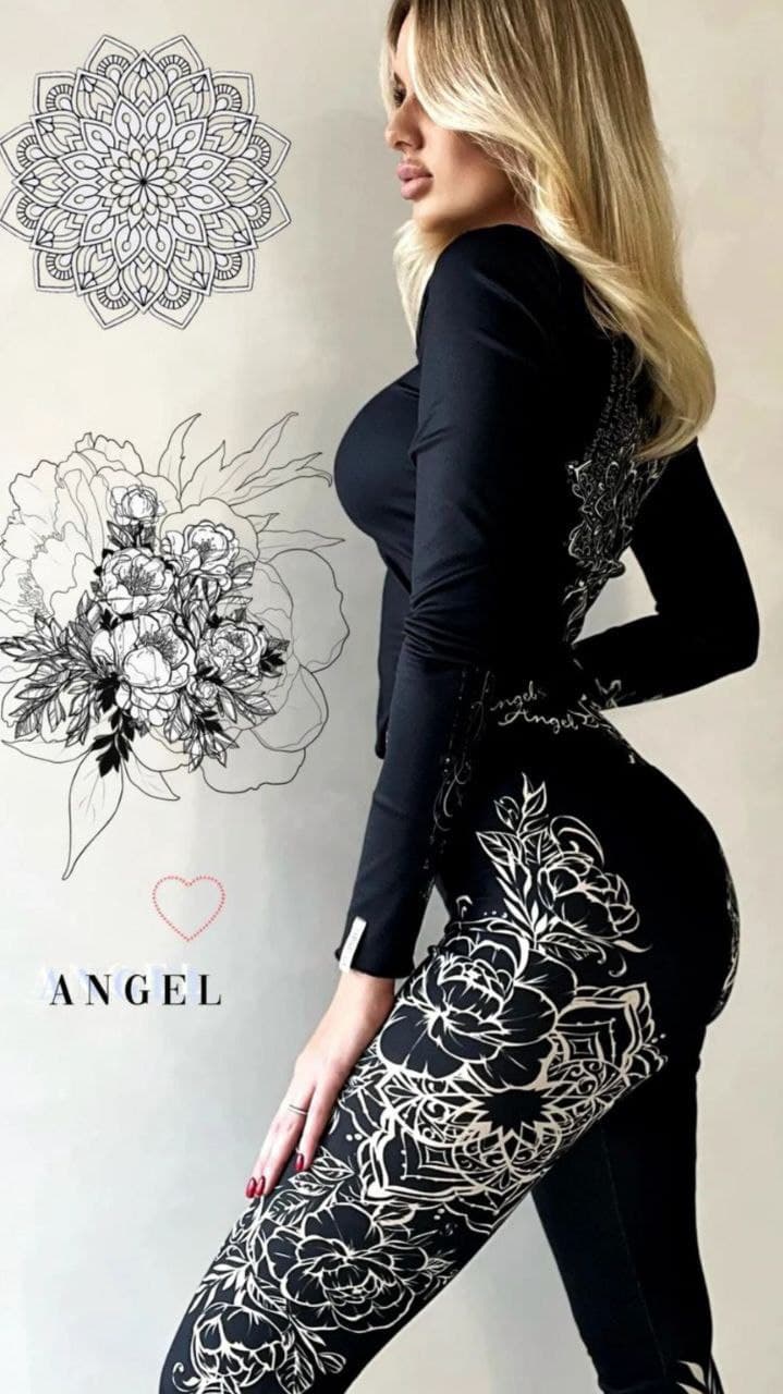 Лонгслів «Мандала» — 2