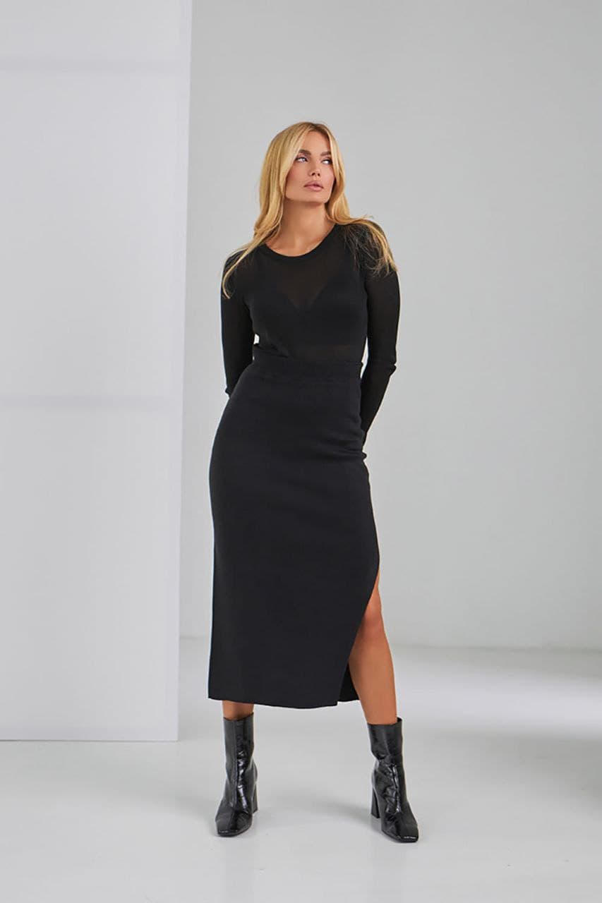 Спідниця з розрізом — 4