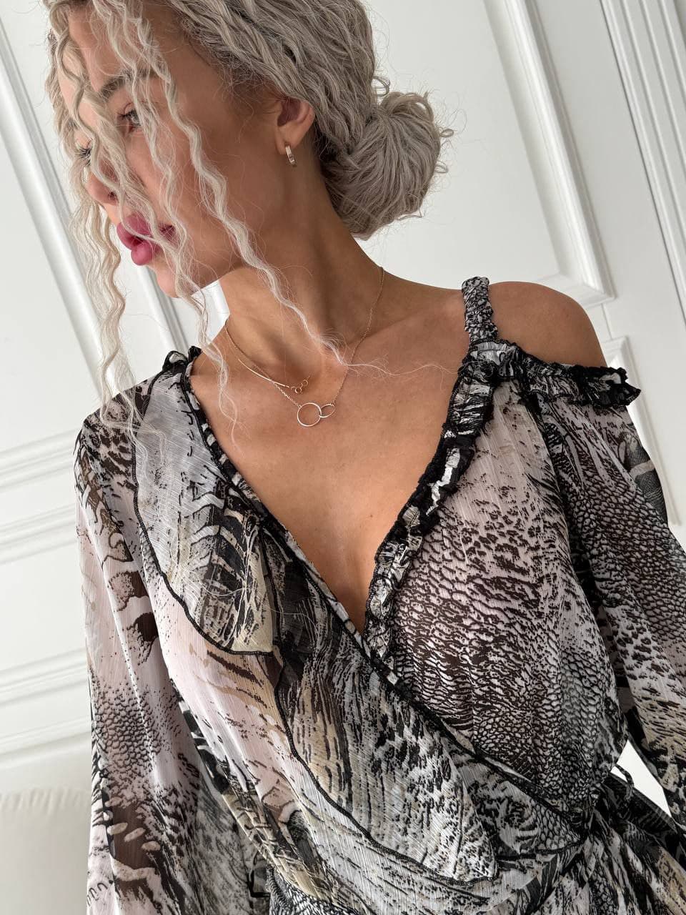 Сукня з квітковим принтом — 2