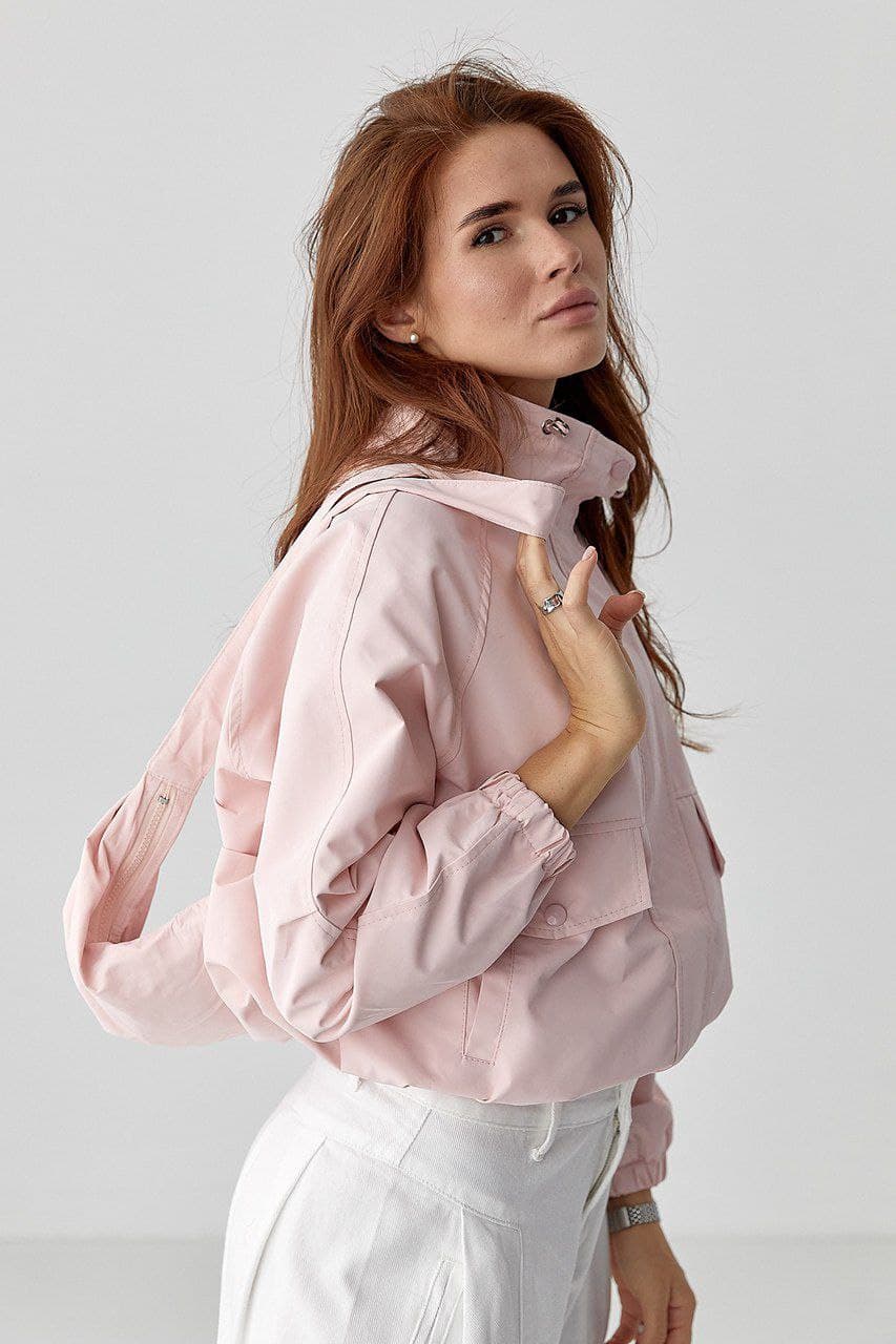 Жіноча вітровка у комплекті з бананкою — 5