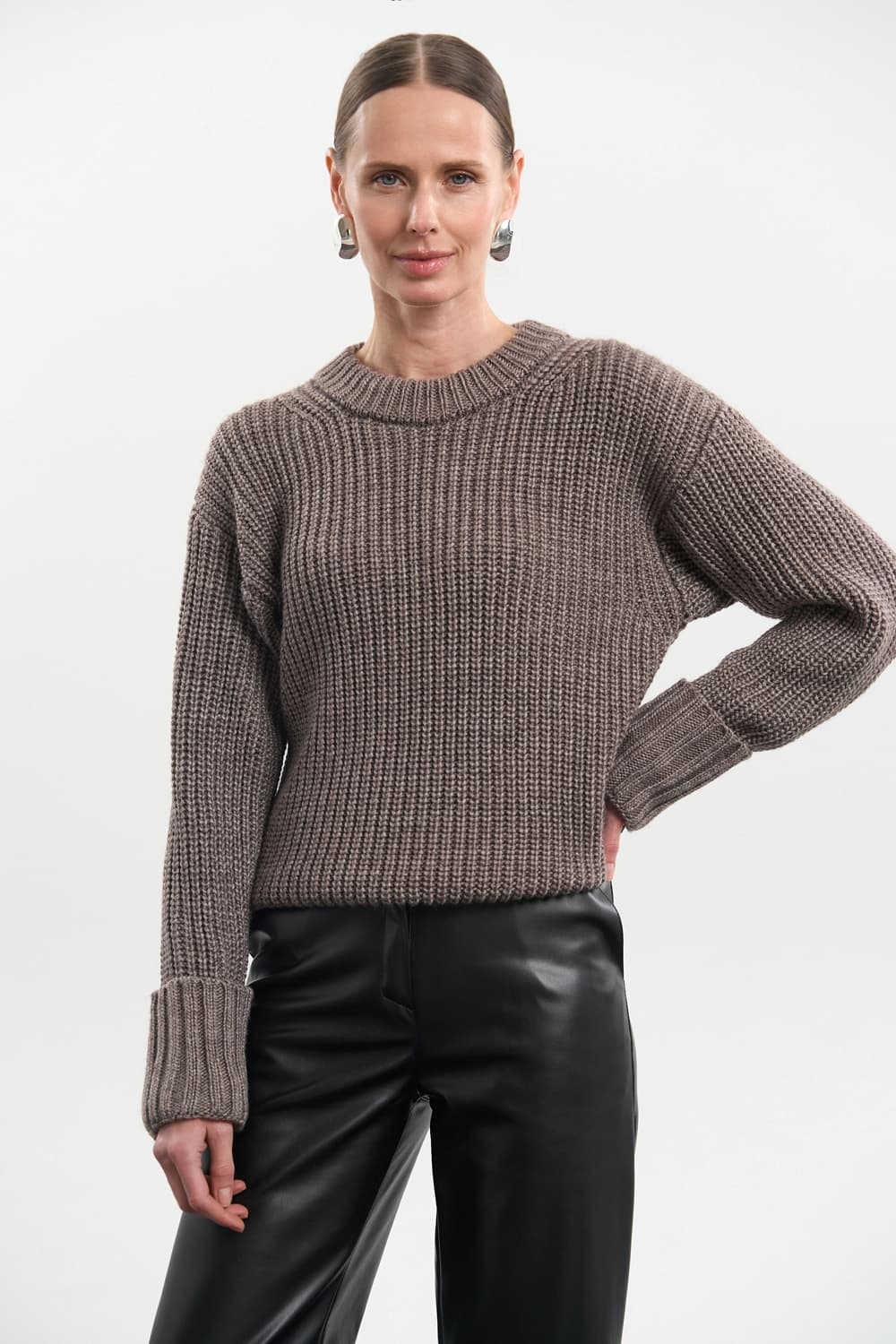 Светр з хомутом — 4