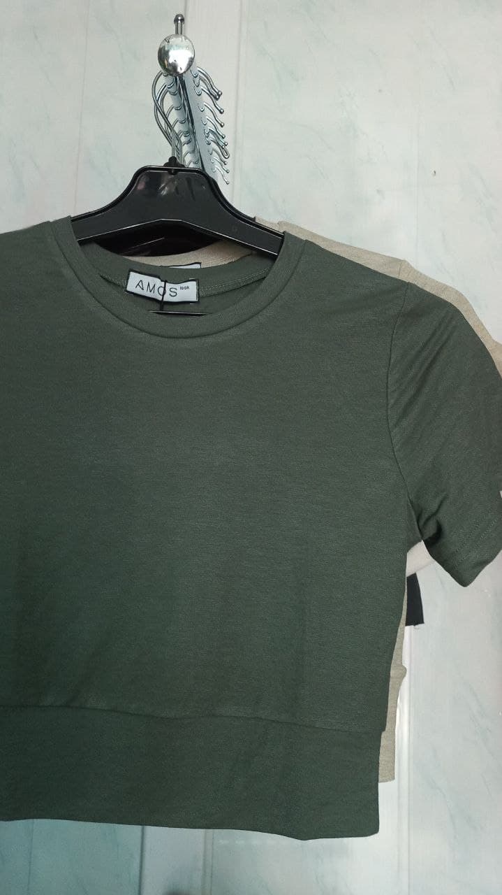 Топ з трикотаж-льону — 1