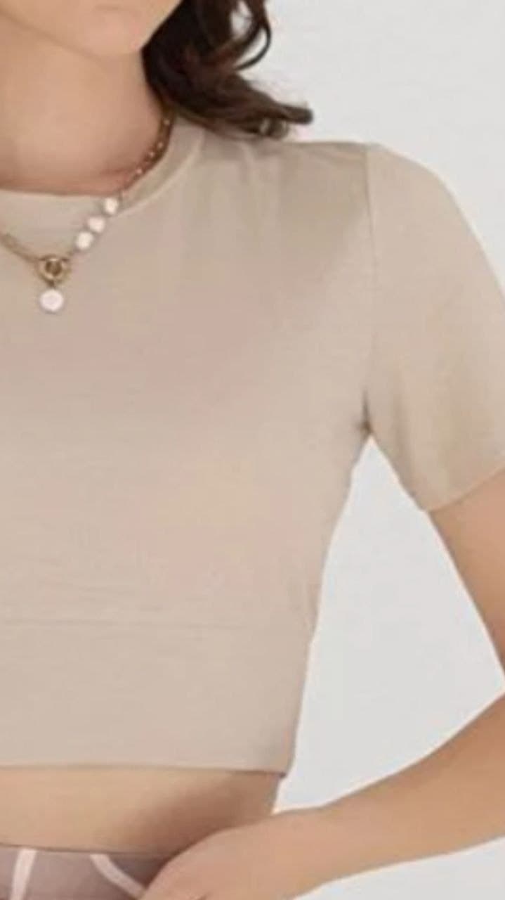 Топ з трикотаж-льону — 2