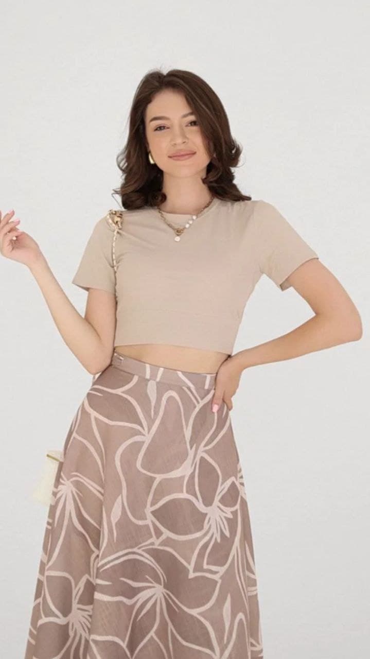 Топ з трикотаж-льону — 4