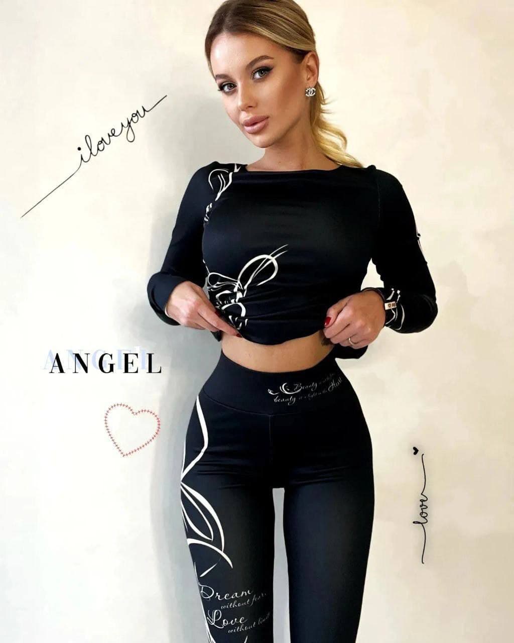 Легінці і лонгслів «LOVE» — 2